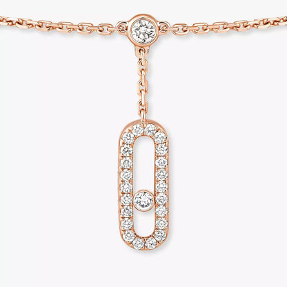 [Blue Tears Jewelry] Move Uno pavé ankle bracelet