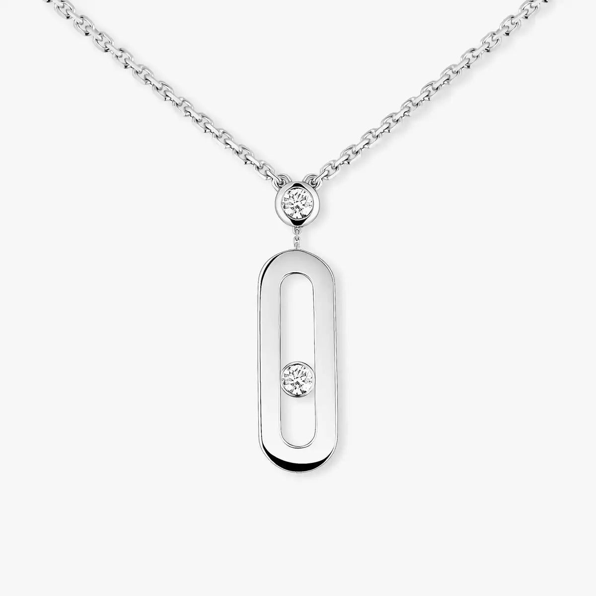 [Blue Tears Jewelry] Move Uno Gold Diamond Long Necklace