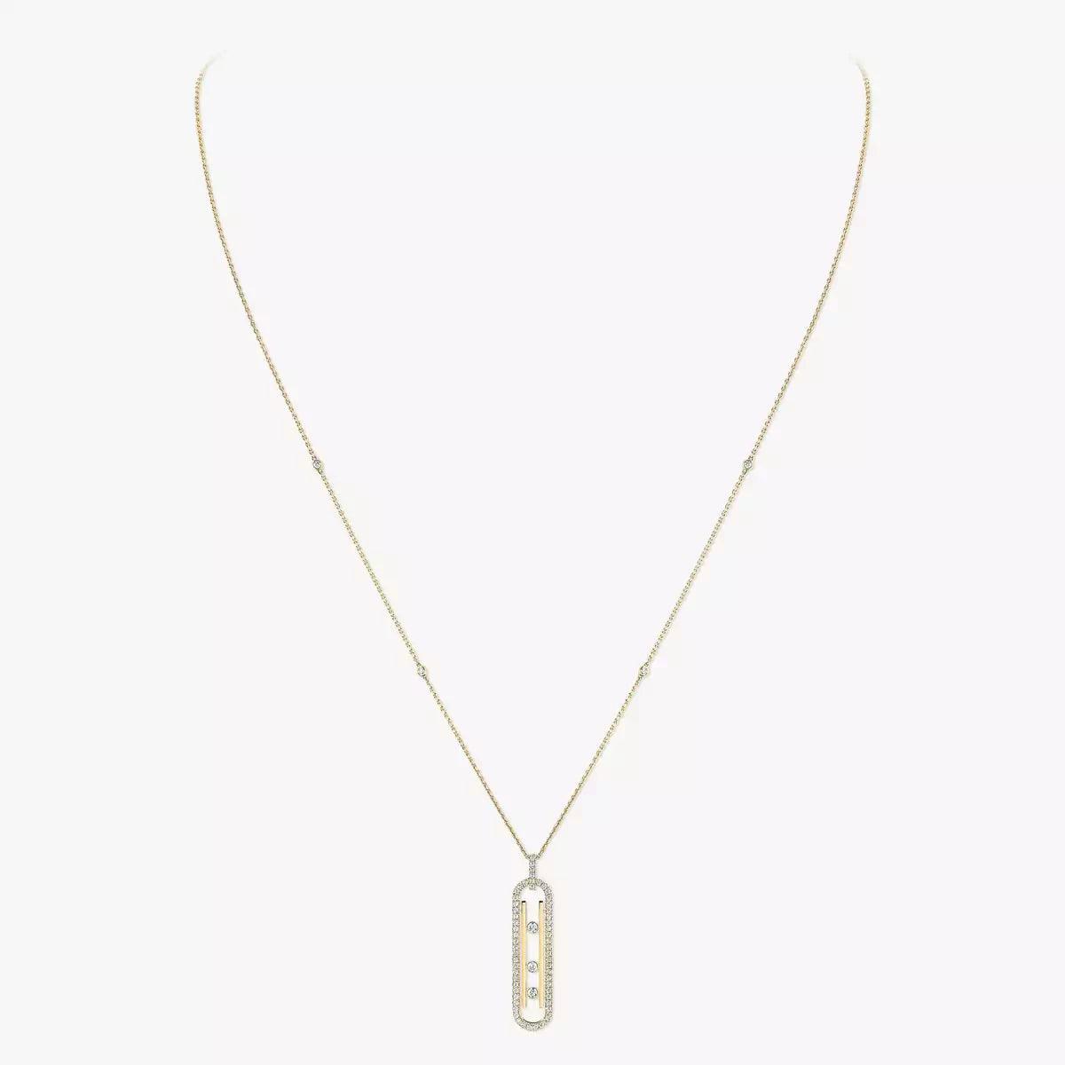 [Blue Tears Jewelry]Diamond Necklace Move 10Th