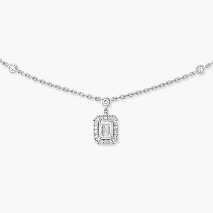 [Blue Tears Jewelry]My Twin Diamond Necklace in Silver