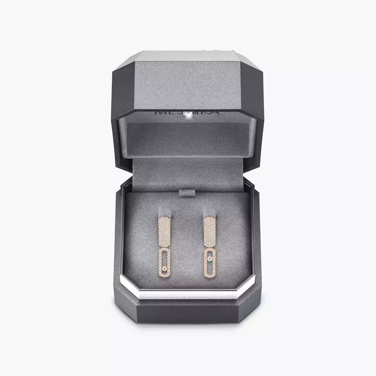 [Blue Tears Jewelry]Imperial Move SM Diamond Earrings