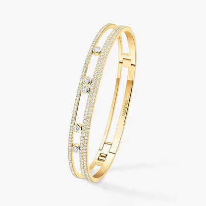 [Blue Tears Jewelry]Move Romane pavé bangle