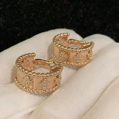 [BLUE TEARS]PERLEE DIAMOND EARRINGS