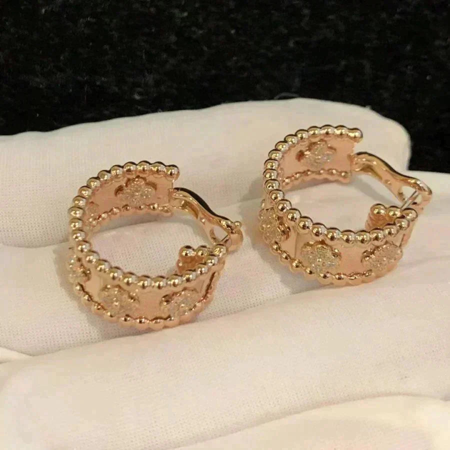 [BLUE TEARS]PERLEE DIAMOND EARRINGS