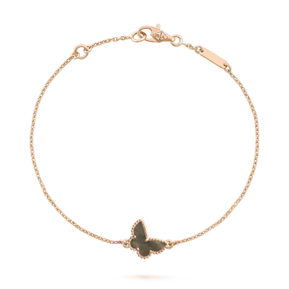 [BLUE TEARS]BUTTERFLY ONYX  BUTTERFLY BRACELET