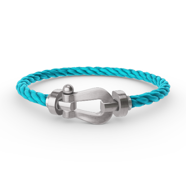[BLUE TEARS]FORCE LARGE HORSESHOE NO DIAMOND BRACELET SILVER