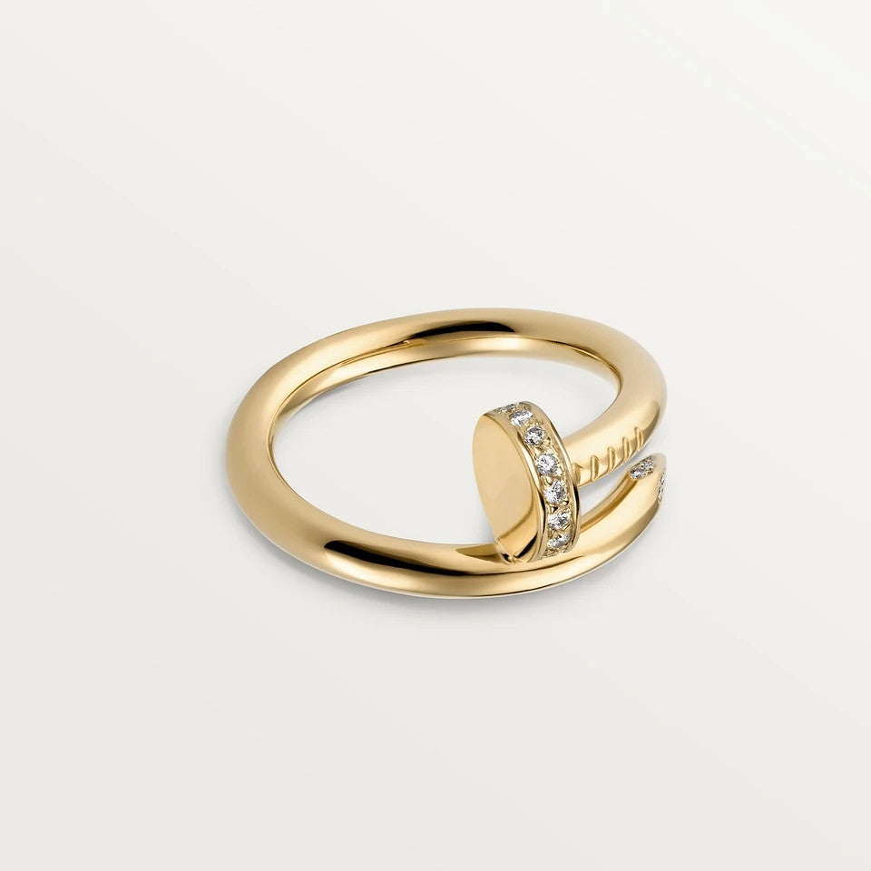 [BLUE TEARS]JUSTE RING 2.65MM GOLD DIAMOND